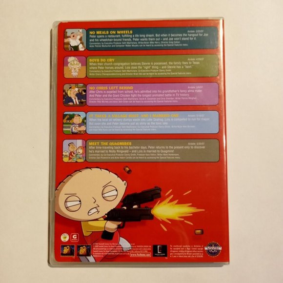 The Family Guy DVD set Volume 6 3 discs total Special Features Original Box - Picture 7 of 11